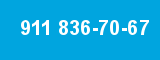 911 836-70-67 911 836-70-67